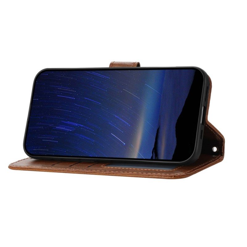 Etui Folio Samsung Galaxy S25 5g Kieszeń Na Zamek Pasek I Pasek Na Ramię Etui Ochronne