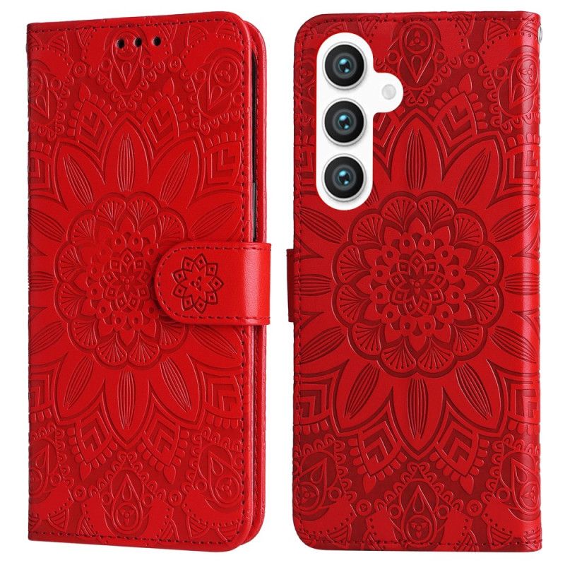 Etui Folio Samsung Galaxy S25 5g Pasek Z Mandalą