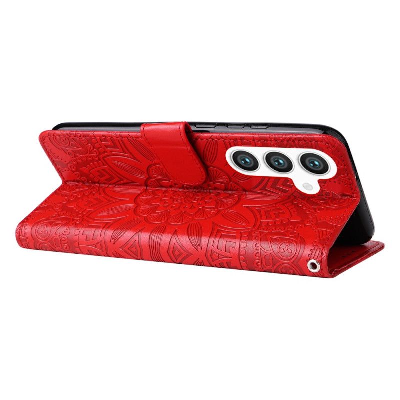 Etui Folio Samsung Galaxy S25 5g Pasek Z Mandalą