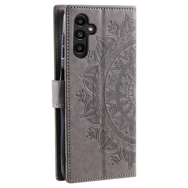 Etui Folio Samsung Galaxy S25 5g Portfel Ze Smyczką W Mandali Etui Ochronne