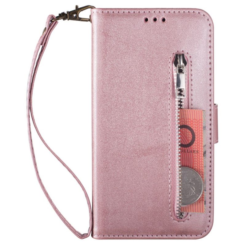 Etui Folio Samsung Galaxy S25 5g Portmonetka Na Monety Z Paskiem