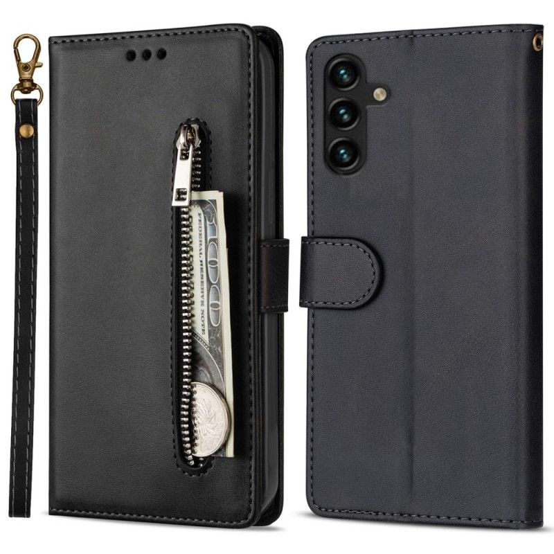 Etui Folio Samsung Galaxy S25 5g Portmonetka Na Monety Z Paskiem