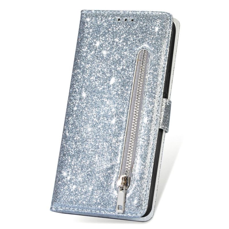 Etui Folio Samsung Galaxy S25 5g Portmonetka Z Cekinami