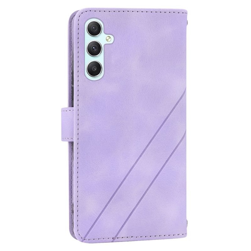 Etui Folio Samsung Galaxy S25 5g Smycz W Paski