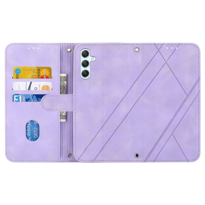 Etui Folio Samsung Galaxy S25 5g Smycz W Paski