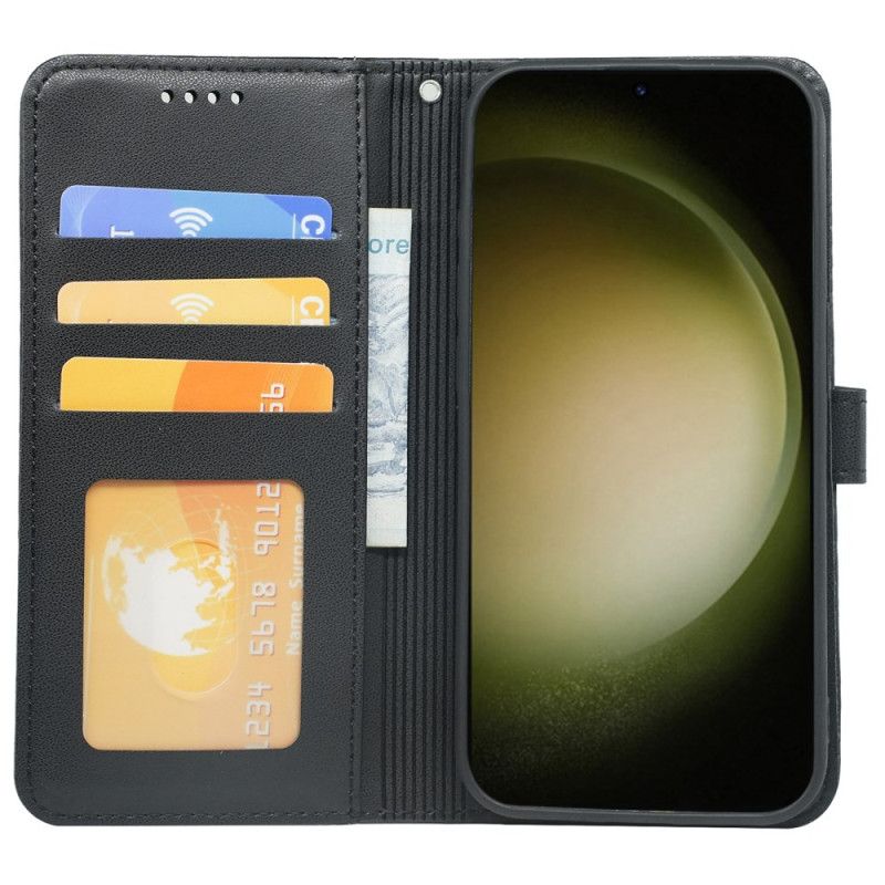 Etui Folio Samsung Galaxy S25 5g Styl Vintage