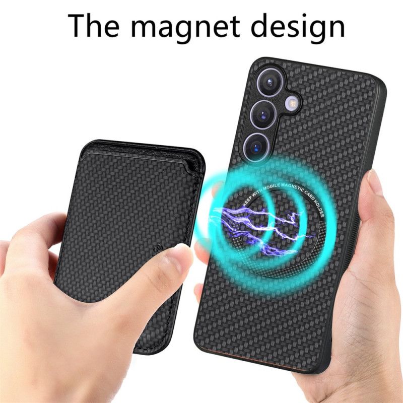 Etui Samsung Galaxy S25 5g Odłączany Magnetyczny Uchwyt Na Karty Etui Ochronne