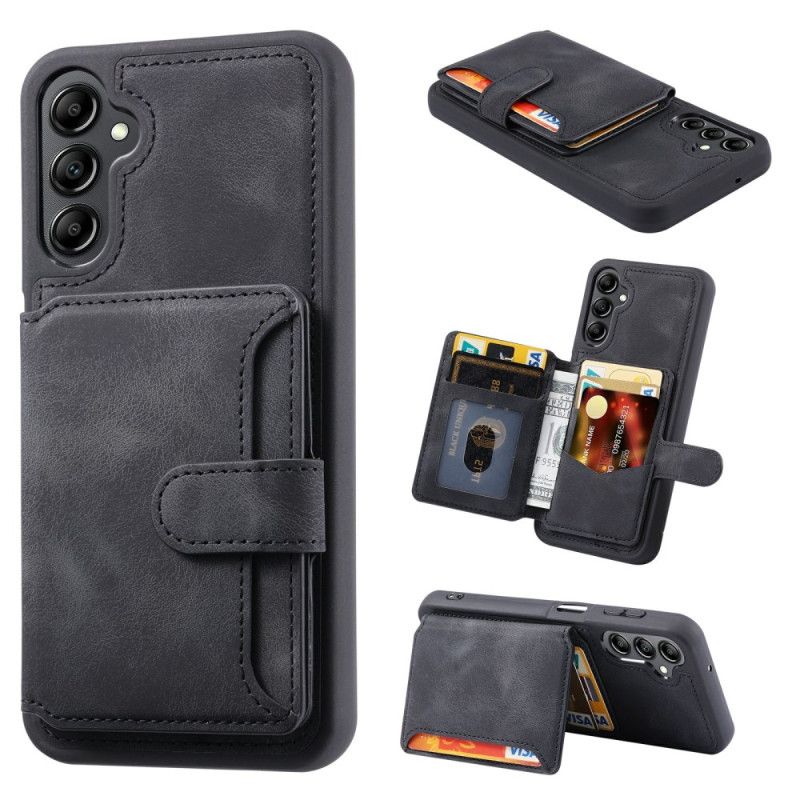 Etui Samsung Galaxy S25 5g Portfel Z Efektem Zamszu Etui Ochronne