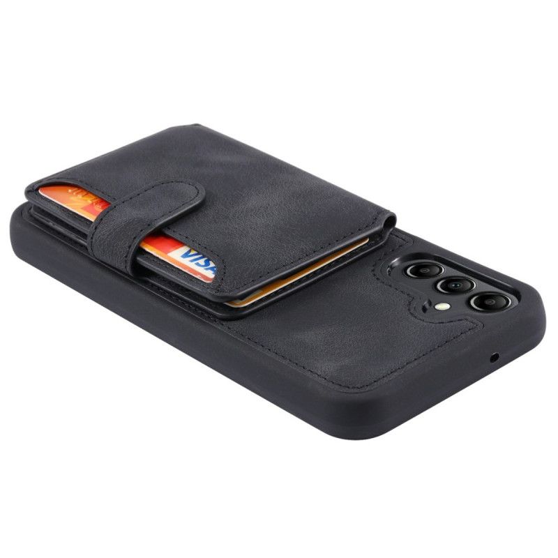 Etui Samsung Galaxy S25 5g Portfel Z Efektem Zamszu Etui Ochronne