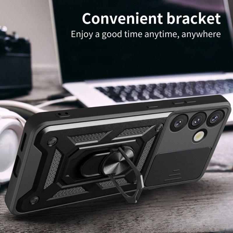 Etui Samsung Galaxy S25 5g Przesuwana Osłona Aparatu I Podstawka