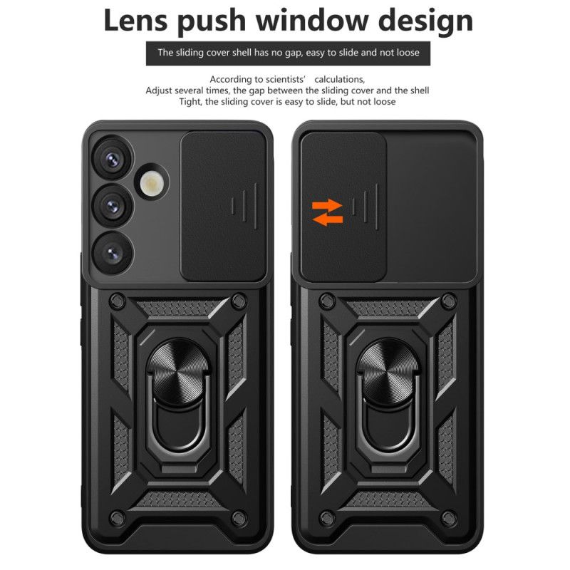 Etui Samsung Galaxy S25 5g Przesuwana Osłona Aparatu I Podstawka