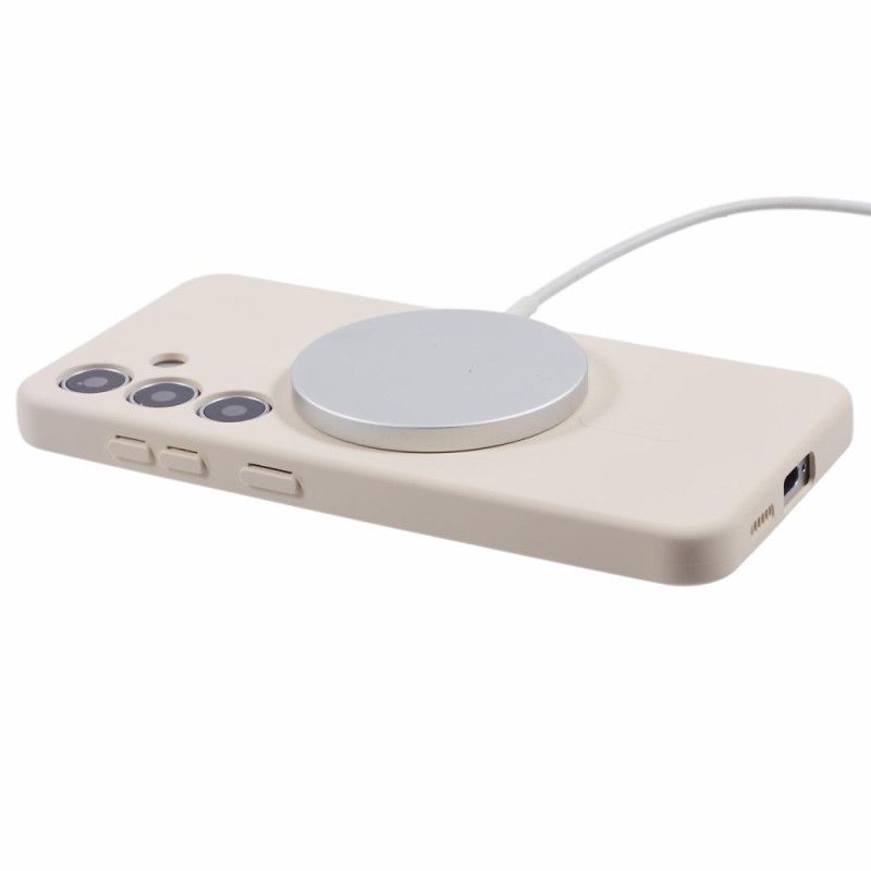 Etui Samsung Galaxy S25 5g Silikon Kompatybilny Z Magsafe