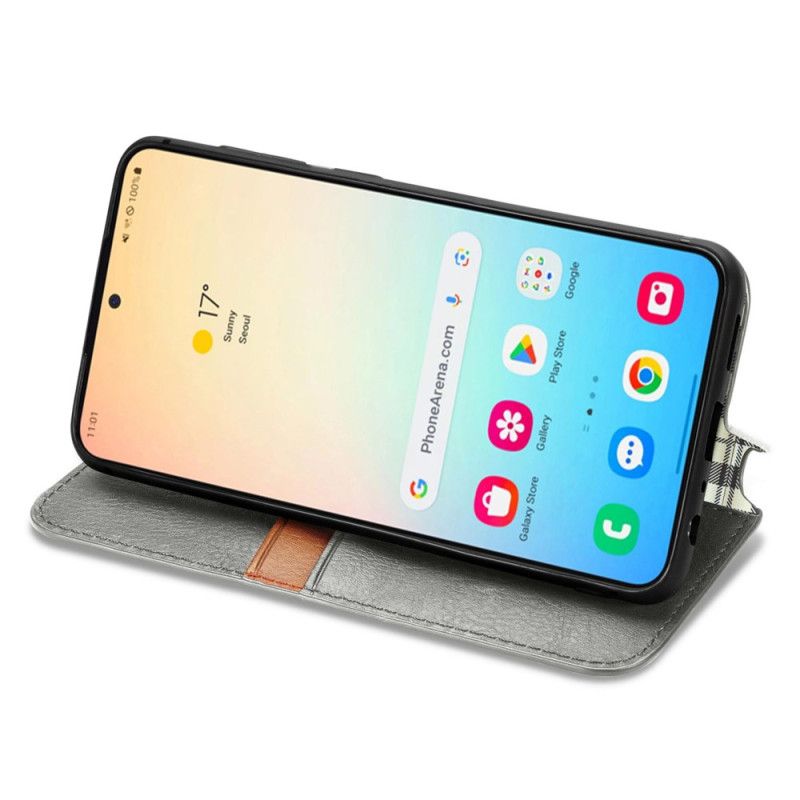 Flip Kotelot Samsung Galaxy S25 5g Efekt Zamszu