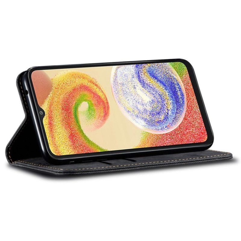 Flip Kotelot Samsung Galaxy S25 5g Etui Na Telefon Tkanina Dżinsowa