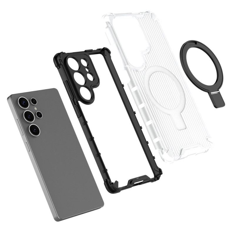 Futerały Samsung Galaxy S25 5g Etui Na Telefon Kompatybilne Z Magsafe Przezroczyste