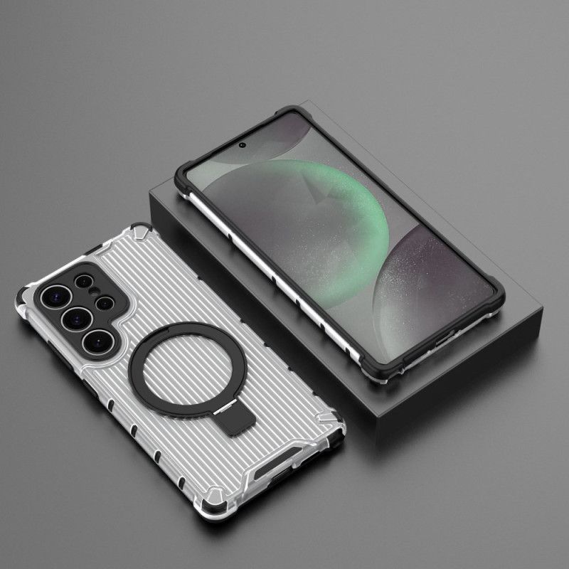 Futerały Samsung Galaxy S25 5g Etui Na Telefon Kompatybilne Z Magsafe Przezroczyste