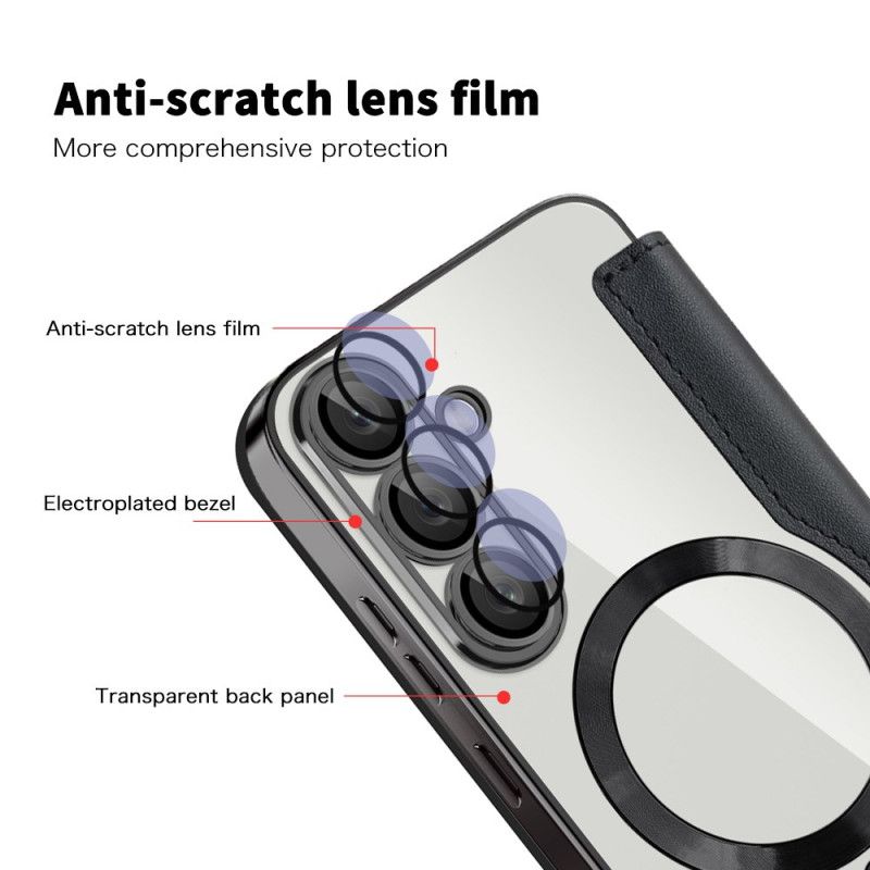 Futerały Samsung Galaxy S25 5g Etui Na Telefon Pikowana Kompatybilna Z Magsafe