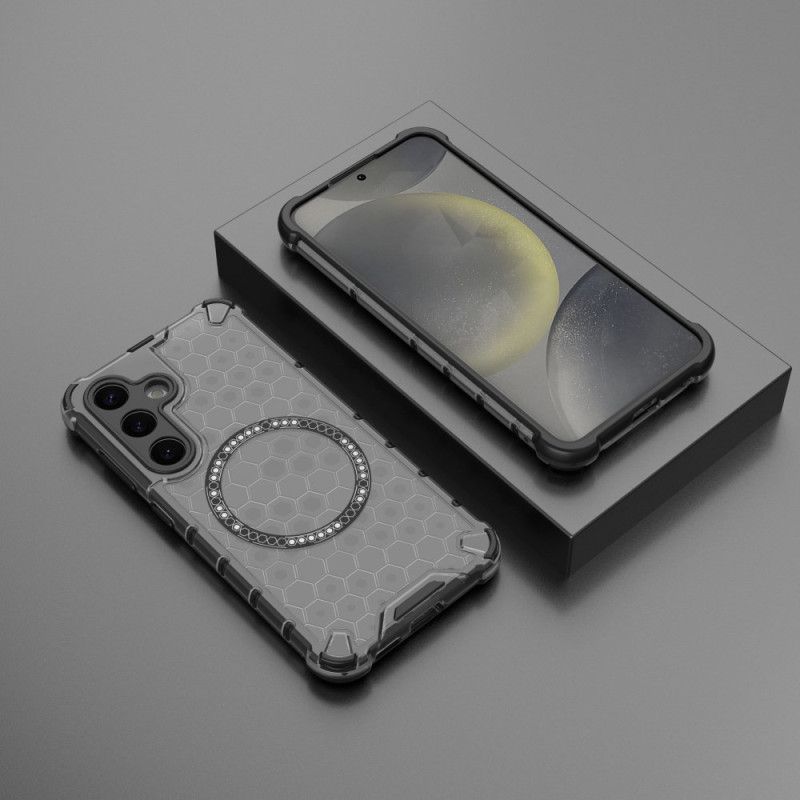 Futerały Samsung Galaxy S25 5g Etui Na Telefon Plaster Miodu Kompatybilny Z Magsafe