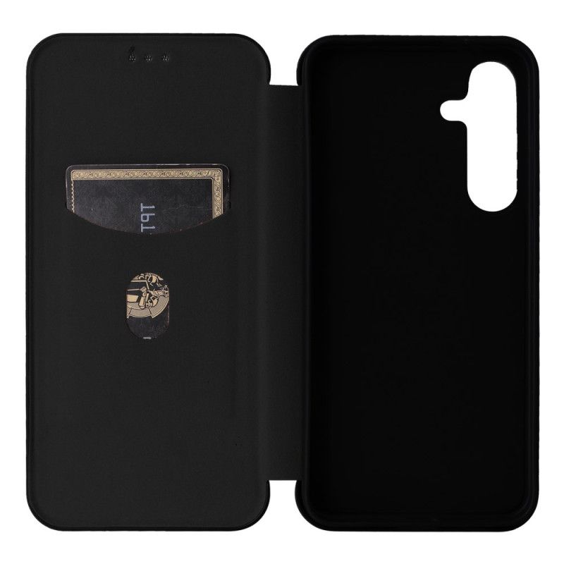 Skórzany Futerał Samsung Galaxy S25 5g Etui Na Telefon Włókno Węglowe