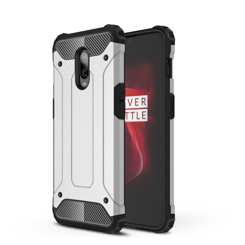 Etui OnePlus 6T Granatowy Czarny Ocalały Etui Ochronne