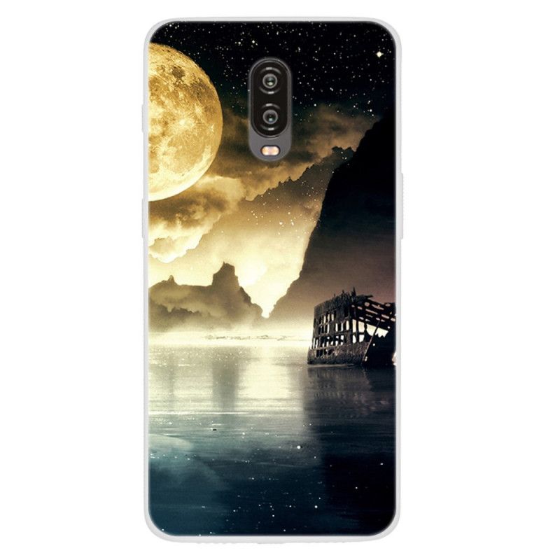 Etui OnePlus 6T Pełnia Księżyca Etui Ochronne