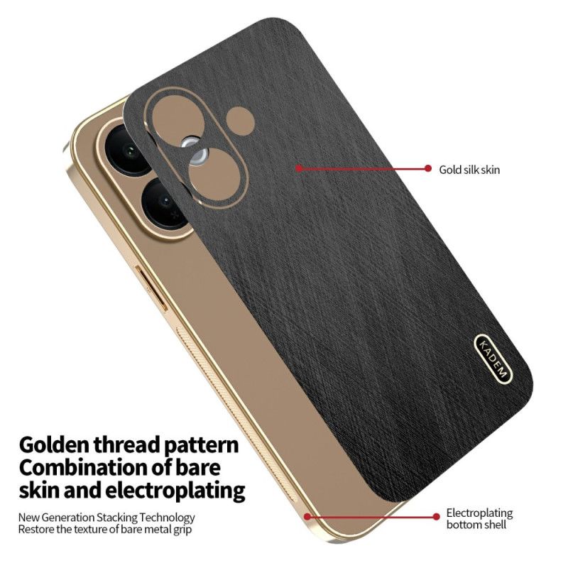 Etui Do Vivo V60 Lite Tekstura Jedwabiu