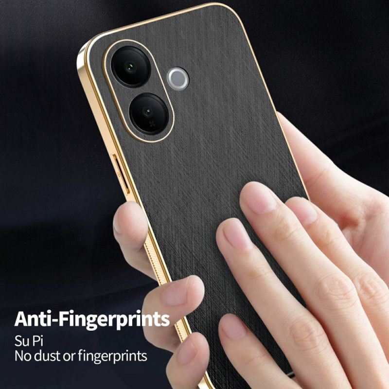 Etui Do Vivo V60 Lite Tekstura Jedwabiu