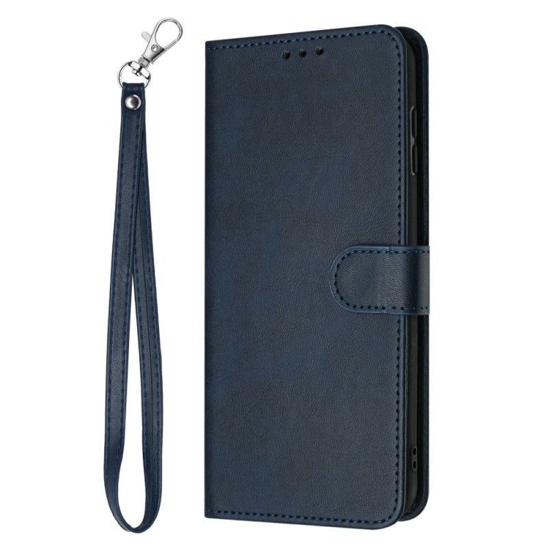 Etui Folio Do Vivo V60 Lite Pasek Z Efektem Skóry