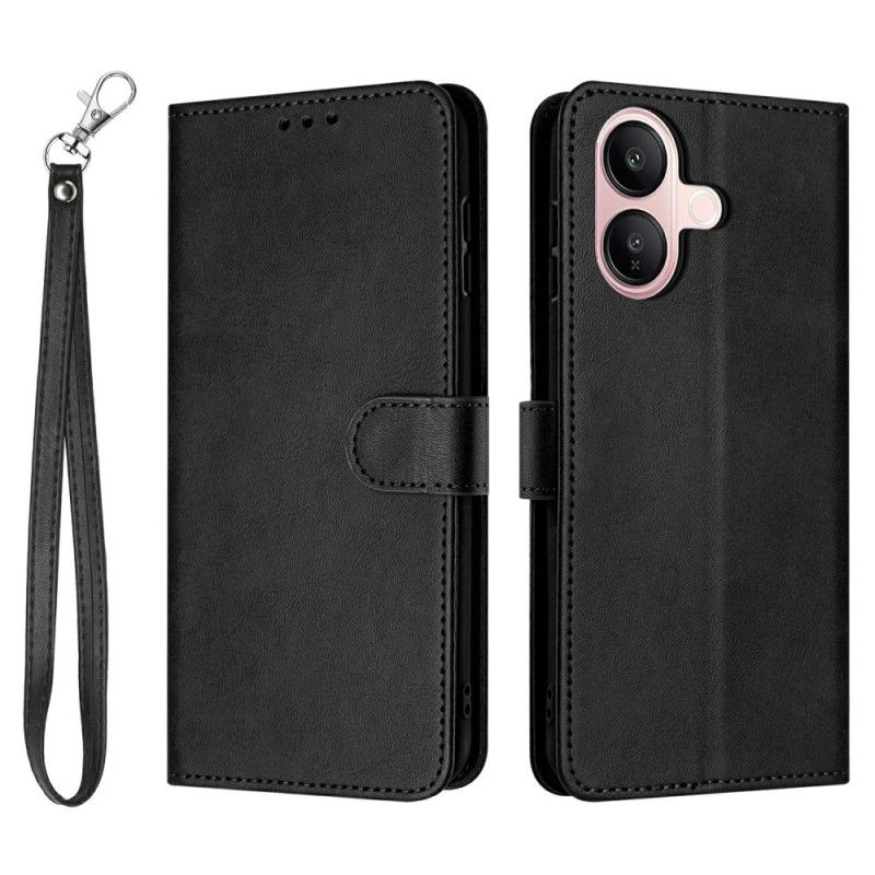 Etui Folio Do Vivo V60 Lite Pasek Z Efektem Skóry