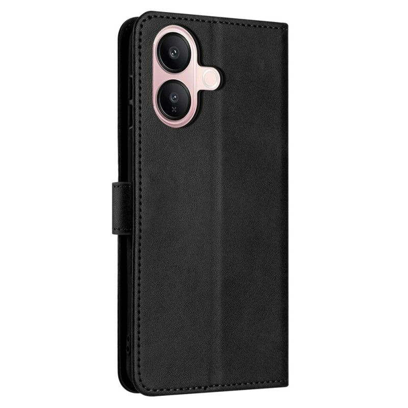 Etui Folio Do Vivo V60 Lite Pasek Z Efektem Skóry