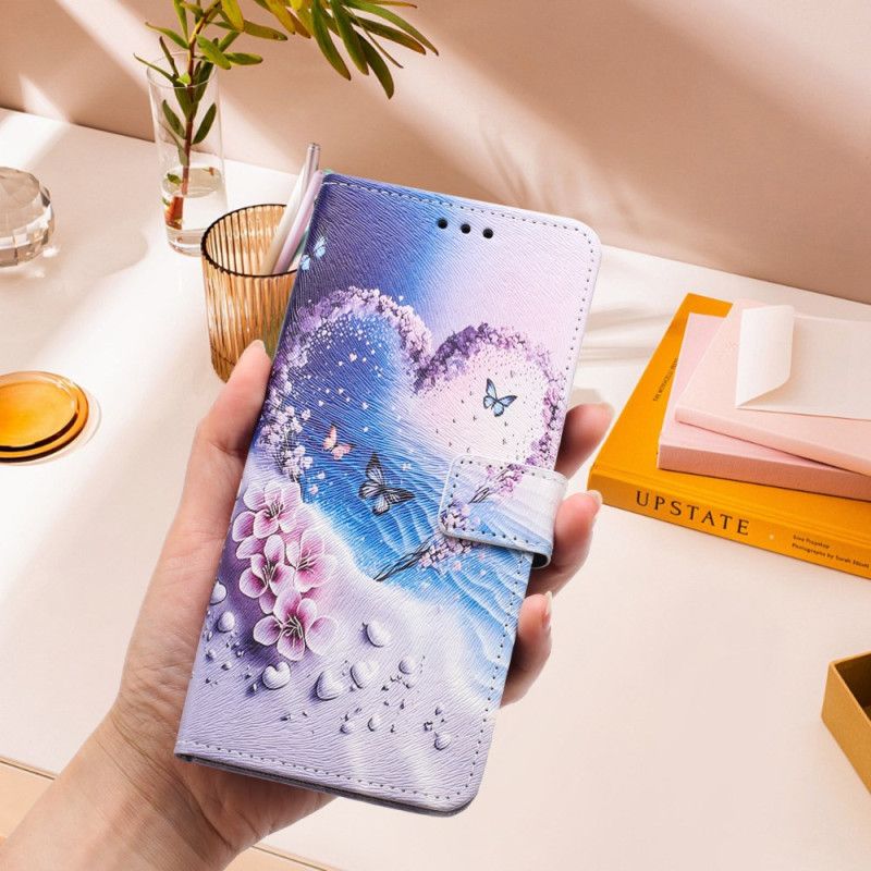 Etui Folio Do Vivo V60 Lite Serce