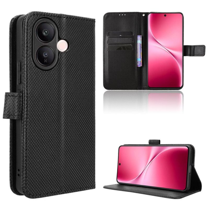 Etui Folio Do Vivo V60 Lite Tekstura W Romby