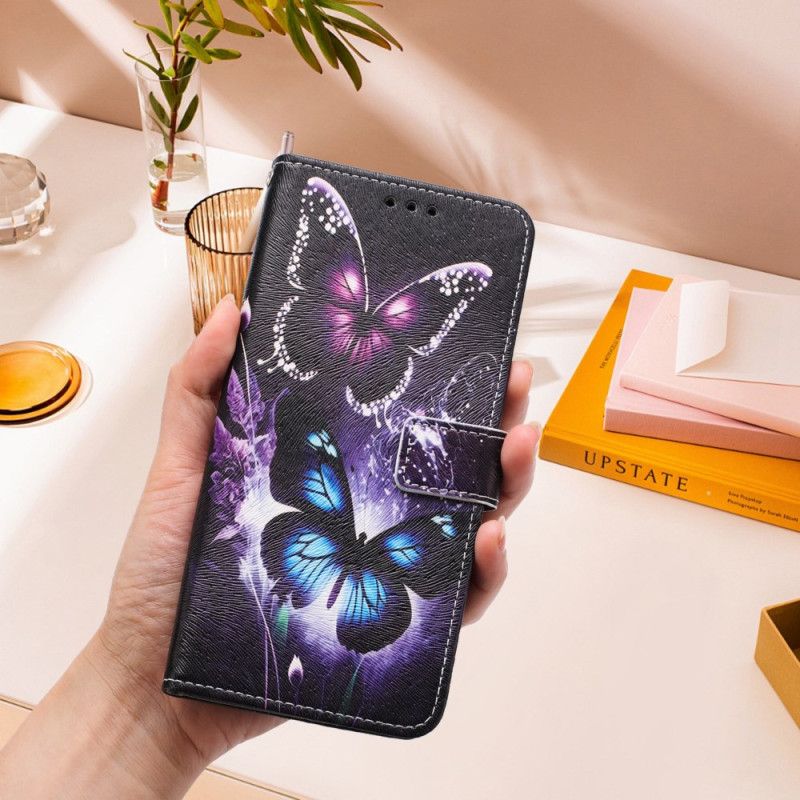 Etui Folio Vivo V60 Lite Dwa Motyle Etui Ochronne