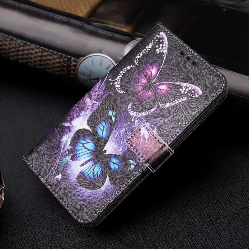 Etui Folio Vivo V60 Lite Dwa Motyle Etui Ochronne