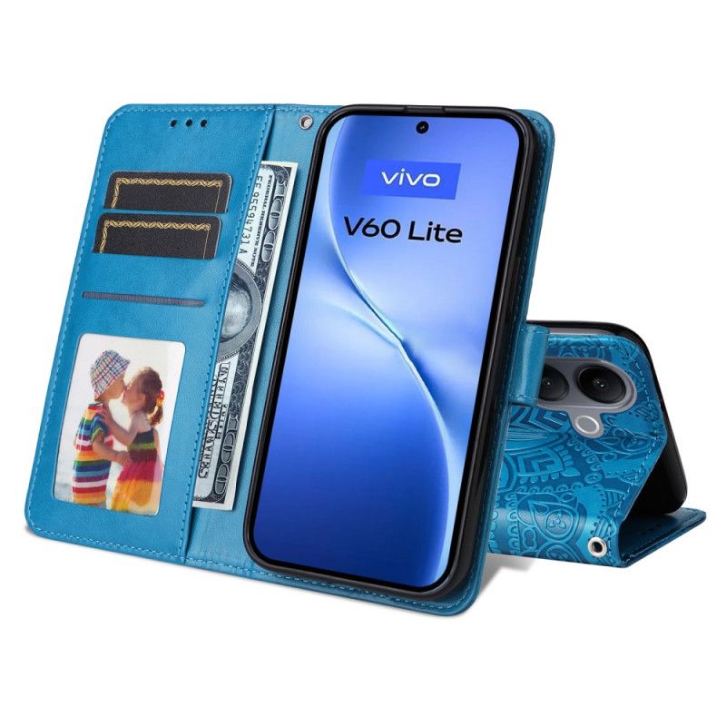 Etui Folio Vivo V60 Lite Mandala
