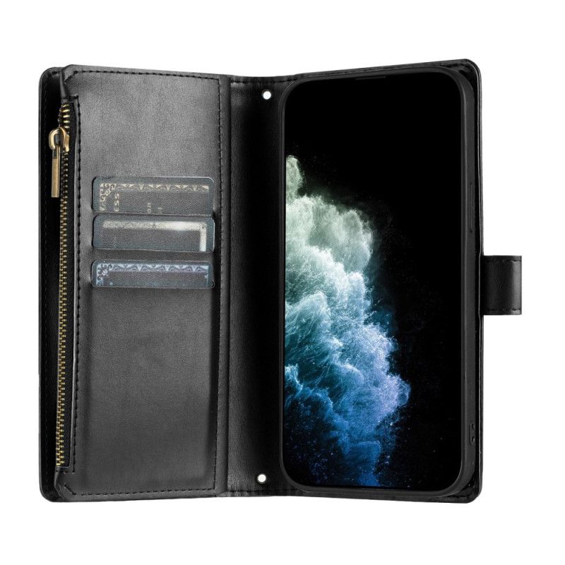 Etui Folio Vivo V60 Lite Portfel Z 8 Przegródkami Na Karty I Smyczką