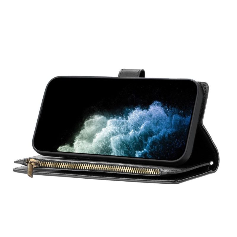 Etui Folio Vivo V60 Lite Portfel Z 8 Przegródkami Na Karty I Smyczką
