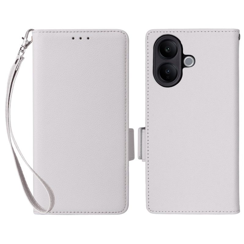 Etui Folio Vivo V60 Lite Sztuczna Skóra Z Paskiem