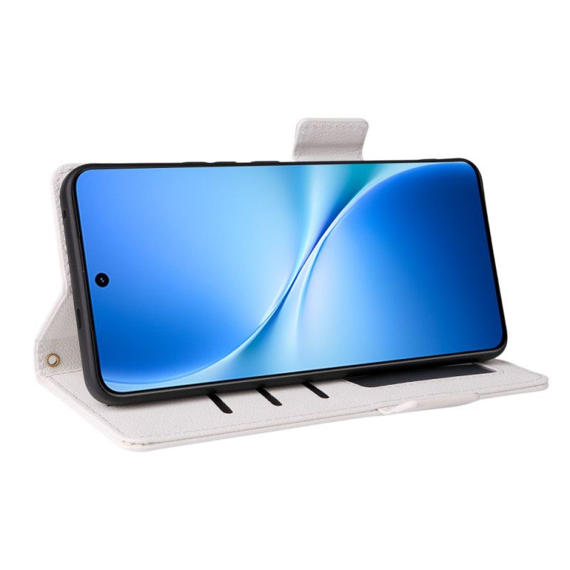Etui Folio Vivo V60 Lite Sztuczna Skóra Z Paskiem