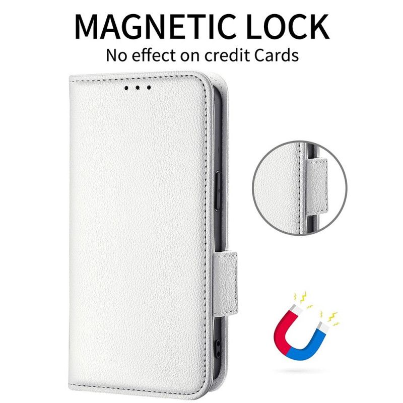 Etui Folio Vivo V60 Lite Sztuczna Skóra Z Paskiem