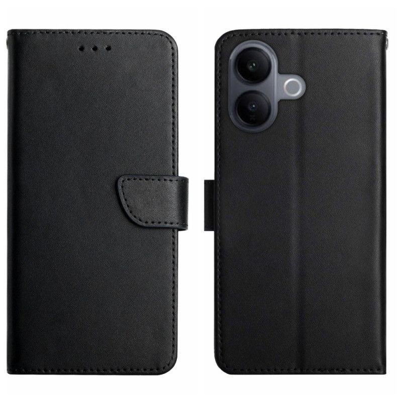 Etui Folio Vivo V60 Lite Teksturowana Skóra Nappa Skóra Etui Ochronne