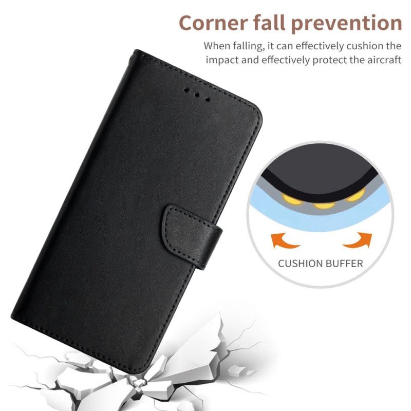 Etui Folio Vivo V60 Lite Teksturowana Skóra Nappa Skóra Etui Ochronne