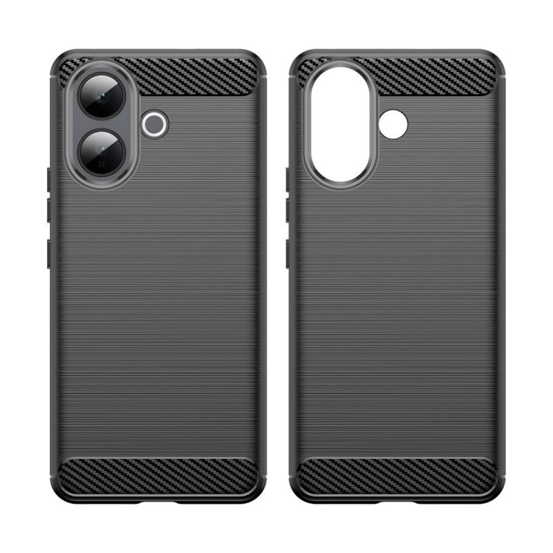 Etui Vivo V60 Lite Szczotkowane Włókno Węglowe Etui Ochronne