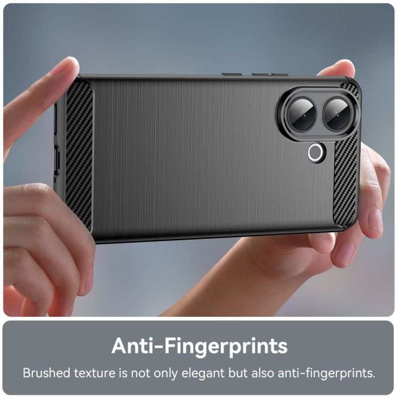 Etui Vivo V60 Lite Szczotkowane Włókno Węglowe Etui Ochronne