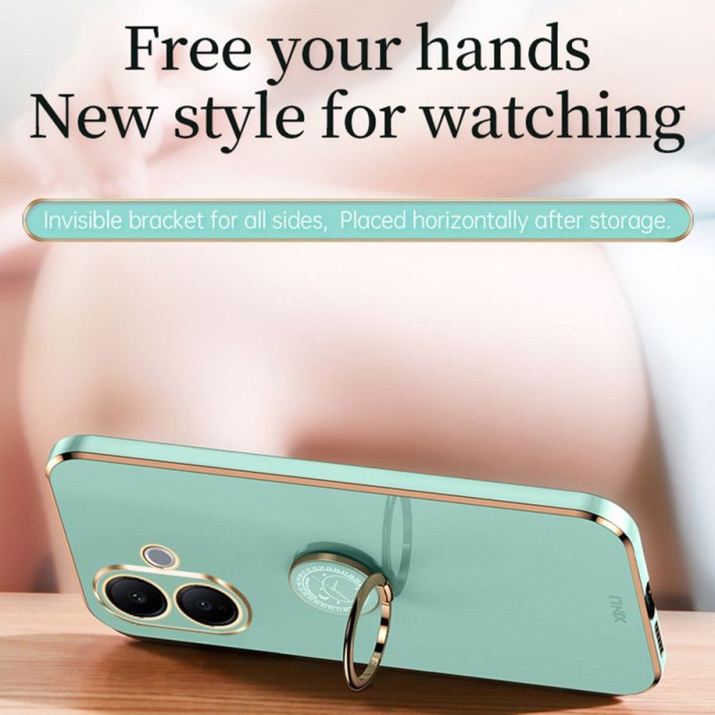 Etui Vivo V60 Lite Uchwyt Na Pierścionki Xinli Etui Ochronne