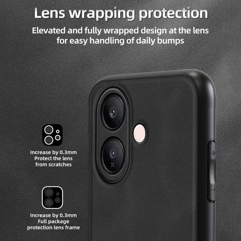 Etui Vivo V60 Lite Wzmocniony Efekt Skóry
