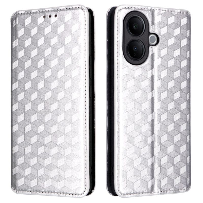 Flip Kotelot Vivo V60 Lite Etui Na Telefon Wzór W Romby