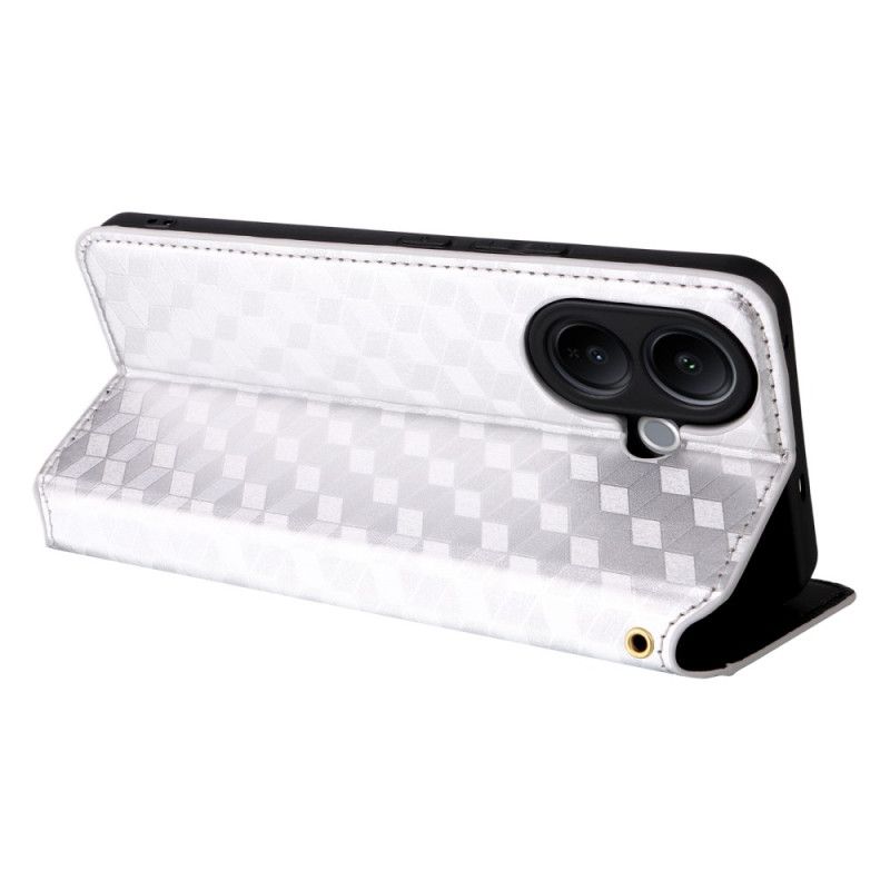 Flip Kotelot Vivo V60 Lite Etui Na Telefon Wzór W Romby
