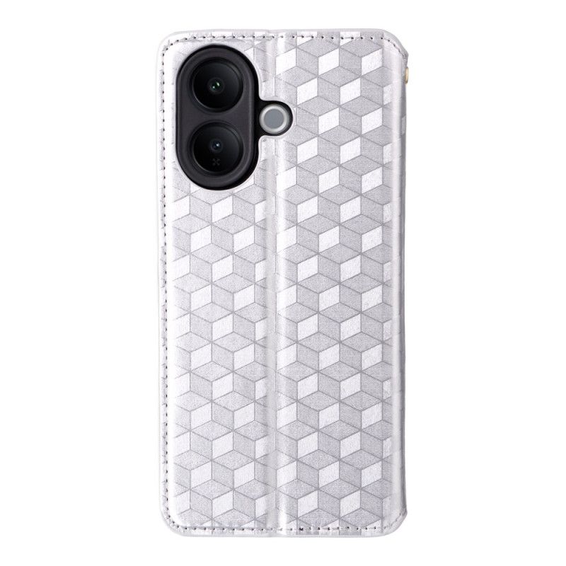 Flip Kotelot Vivo V60 Lite Etui Na Telefon Wzór W Romby