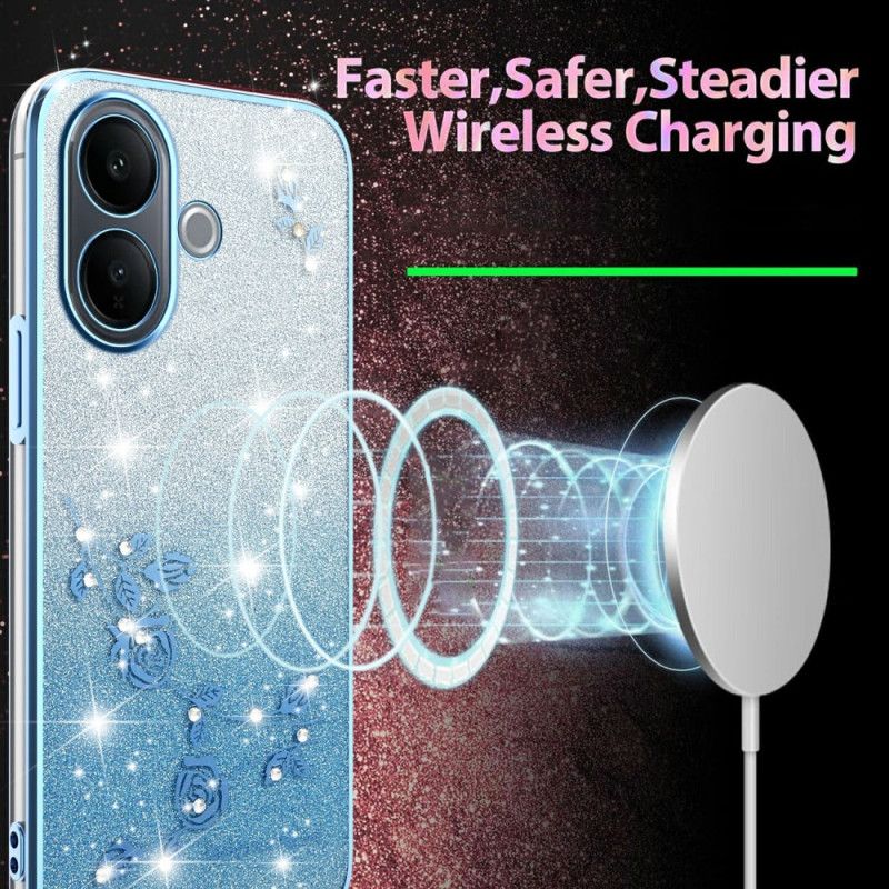 Futerały Vivo V60 Lite Etui Na Telefon Gradientowe Cekiny